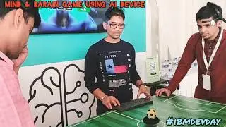 War of Minds Game Using IBM Artificial Intelligence Device | Mind Concentration | IBMDevDay