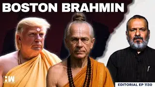 'Not Brahmins But Boston Brahmins' | Editorial With Sujit Nair' | Peter Navarro | Saket Gokhale