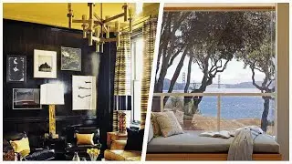 75 Mid-sized Black Living Room Design Ideas You'll Love 🔴