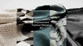 04 - 3DRnB Corona Shaders Layered Material, Displacement, Triplanar Mapping and AO