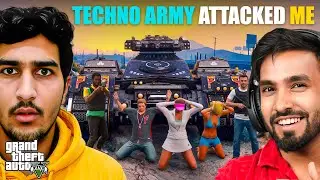 TECHNO GAMERZ ATTACKED MY FAMILY | GTA 5 GAMEPLAY #5