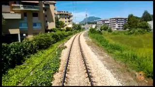 Il primo treno elettrico parte da Ancona e arriva ad Ascoli Piceno. In viaggio con Spacca