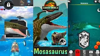 Jurassic World Rebirth Mosasaurus Scan Code | Jurassic World Play / Facts App
