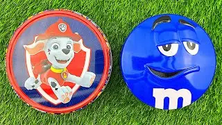 Satisfying Video | Unpacking and Mixing Rainbow Candy in 3 M&M'S Boxes ASMR