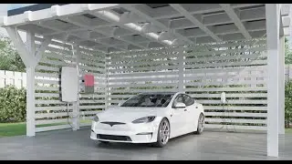 Solar Panels 3D Animation