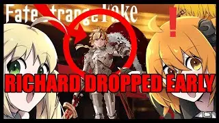 SUPRISE! Richard Dropped on NA [Fate/Grand Order]
