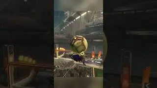 clean ceiling reset #rocketleague #gaming