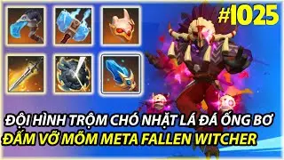 ĐỘI H&Igrave;NH TRỘM CH&Oacute; , NHẶT L&Aacute; Đ&Aacute; ỐNG BƠ QUAY TRỞ LẠI ĐẤM VỠ M&Otilde;M META  | AUTO CHESS MOBILE 1024
