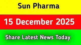 sun pharma share latest news || sun pharma share latest news today