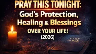 PRAY THIS TONIGHT: God's Protection, Healing & Blessings Over Your Life! (2026)