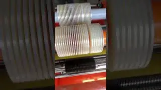 650 center curl slitting machine pvc center surface slitting