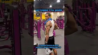 Full 3D Shoulders Progress 🔥Front, Lateral, Rear Delts #ytshorts #fitness #gymreels #shoulders #gym