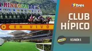 REUNIÓN 05 | HIPÓDROMO LA RINCONADA | DOMINGO | EN VIVO | CLUB HÍPICO POR TVES | HD
