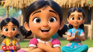 LIVE: Most Popular Nursery Rhymes Collection | Nursery Rhymes for kids | Hindi kavita | kids Poem