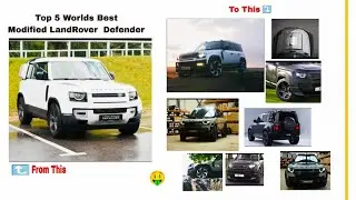 Top 5 Best Modified Land Rover Defender | Best Modified Defender | Best Modified Land Rover Defender