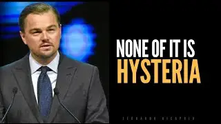 Leonardo Wilhelm DiCaprio Powerful speech |  Climate Change | MotivateYou