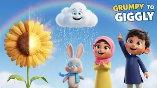 We Helped the Grumpy Cloud! ☁️ | A Story About Feelings & Rain