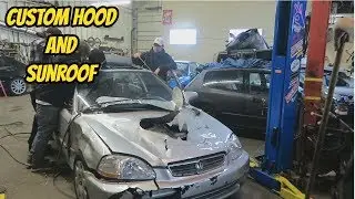 HONDA CIVIC Gets DESTROYED