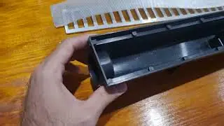 Ralo Linear 7x50 Grelha Alum&iacute;nio com Coletor de &Aacute;gua