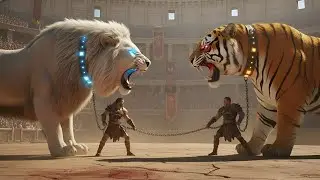 🦁🐯Lion Vs Tiger Vs Savage Wolf ⚔️ Epic cinematic battle | Final answer to who's the boss
