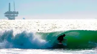 PERU #14.6: Surfing Lobitos & Piscina. Caballito de Totora. Ruta Panamericana roadtrip