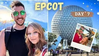 WALT DISNEY WORLD VLOG 🎬✨ DAY 7 | EPCOT Soarin', Guardians Ride FAIL + Magic Kingdom Fireworks!