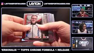 2025 Topps Chrome Formula 1 Racing Hobby 6 Box Break #2