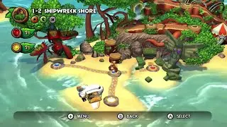 Donkey Kong Country: Tropical Freeze | 1-2 Shipwreck Shore