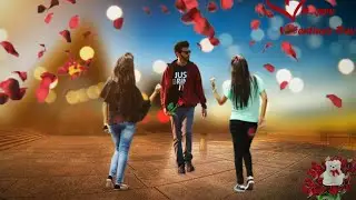 Valentine day special editing | picsart valentine day photo editing tutorial