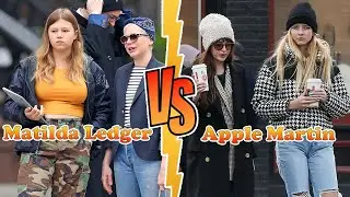 Apple Martin VS Matilda Ledger (Heath Ledger's Daughter) Transformation ★ From 00 To Now