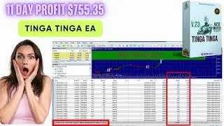 Tinga Tinga EA Made $755.35 Profit in 11 Days! | Forex Robot Live Results 2025