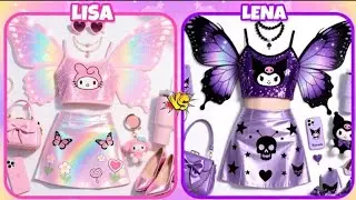 Lisa vs Lena 💖✨ | Dreamy Room Style Battle | Cute Aesthetic Choice