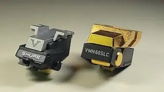 Two Top Fine Line Phono Cartridges.  The Shure V15 Type V vs Audio Technica VM760SLC.