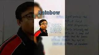 formation of rainbow #shortsfeed #exam #question #sciencetricks #science #class10