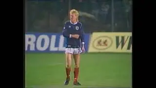 Scotland vs Luxembourg 12-11-1986 Euro Qualifying