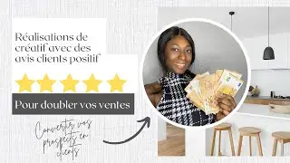 Cr&eacute;ations d'avis client positif en vid&eacute;o