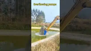 Hydraulic Submersible Slurry Pump with Agitator Upgrade Excavator Attachment for Dredging#slurrypump