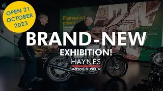 Amazing New Motorcycle Exhibition Launching At Haynes Motor Museum!