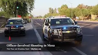 Mesa Police Shooting: Stolen Vehicle Rams Cruiser | Juvenile Suspects in Custody &ndash; June 12, 2025