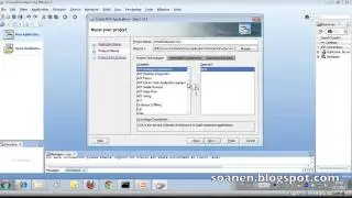 SOA Suite 11g Tutorial 1 part 3 - New application + SQL Developer
