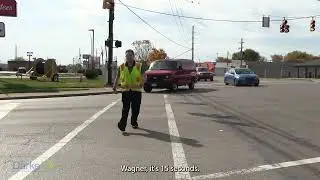 Crosswalk Safety in Greenville, OH.