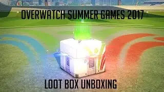Overwatch Summer Games 2017 - 5 Loot Boxes Unboxing