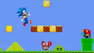 I made Lego Sonic video game, but it's Mario