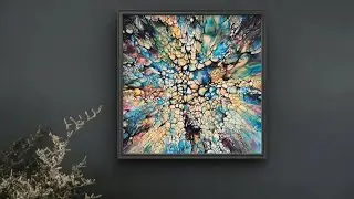 66 AMAZING! Still my very favorite fluid art technique.