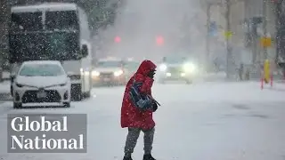 Global National: Jan. 15, 2026 | Parts of Ontario, Quebec digging out of severe snowstorm
