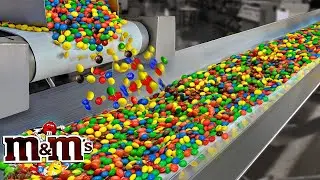 VOICI COMMENT SONT R&Eacute;ELLEMENT FABRIQUES LES BONBONS M&M'S
