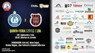 🔴AO VIVO | Aimor&eacute; x Brasil de Pelotas - Copa FGF - Final - Jogo de ida - 27/11/2025