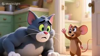 Tom and Jerry and the Cheese Balloon | New Funny Story