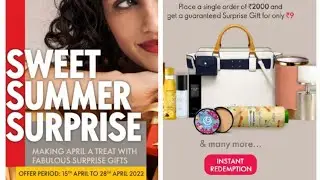 Oriflame sweet summer surprise offer from 15th april to 28th april/Oriflame Recruitment program