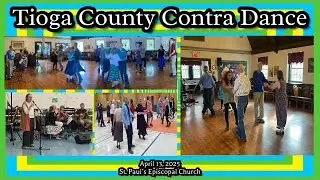 Tioga County Contra Dance @ St. Paul's Episcopal Church - April 13, 2025